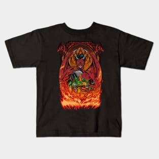 devil temptation Kids T-Shirt